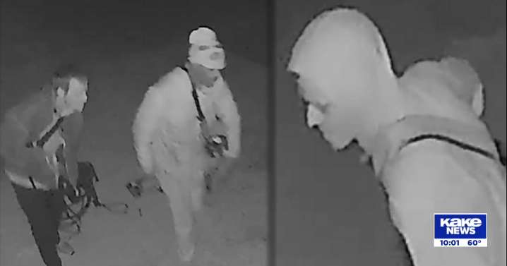Crime Stoppers: Police seek suspects after break-in at Wichita furniture shop