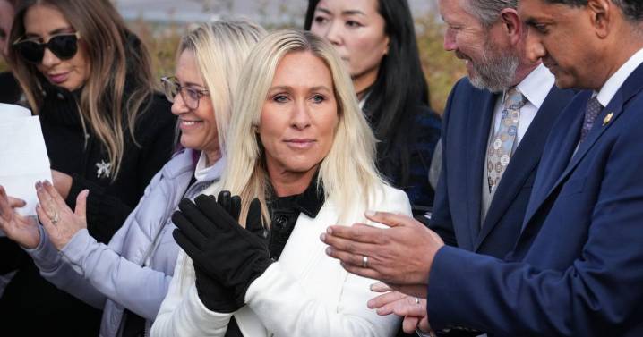 The Latest: Rep. Marjorie Taylor Greene, former Trump loyalist, says she will resign from Congress