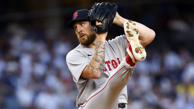 Garrett Crochet and his wife Rachel welcome their first child