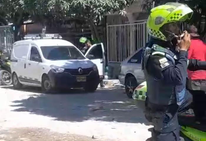 Frustraron asalto a carro repartidor de encomiendas