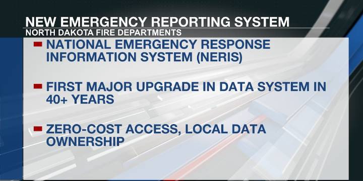 ND Fire Departments to implement new emergency reporting system