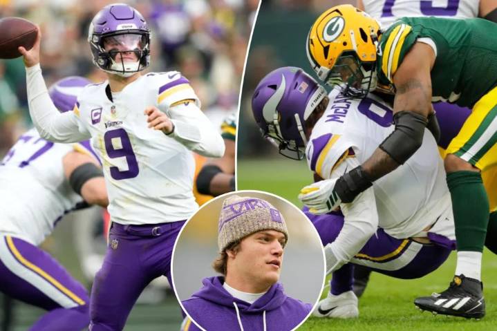 J.J. McCarthy in concussion protocol as nightmare Vikings season spirals
