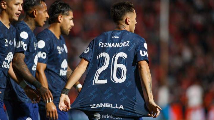 VIDEO: el golazo de Matías Fernández para Independiente Rivadavia ante Argentinos Juniors