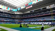 Atmosphere at Santiago Bernabeu Stadium looking a lot different ahead of 1st NFL game in Spain