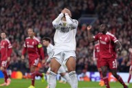 Kylian Mbappé vuelve a sufrir en Anfield, donde Real Madrid cae