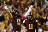 Can Oregon protect Dante Moore against Minnesota's elite pass rush?