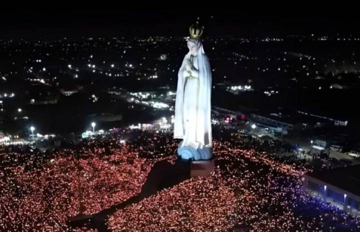 Inauguran estatua de la Virgen María de Fátima en Brasil (+Video)