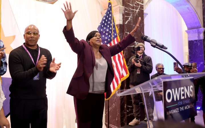 Behind the scenes with Sharon Owens as she wins Syracuse mayor’s race