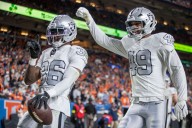 Raiders’ Kyu Blu Kelly gets two interceptions in loss to Broncos