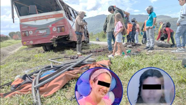 Tragedia en Yaracuy: Dos mujeres fallecidas y 20 heridos tras brutal accidente de tránsito