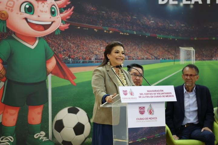 Gobierno de CdMx inaugura centro de voluntarios para el Mundial 2026