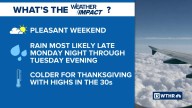 Great weekend, tracking holiday week weather