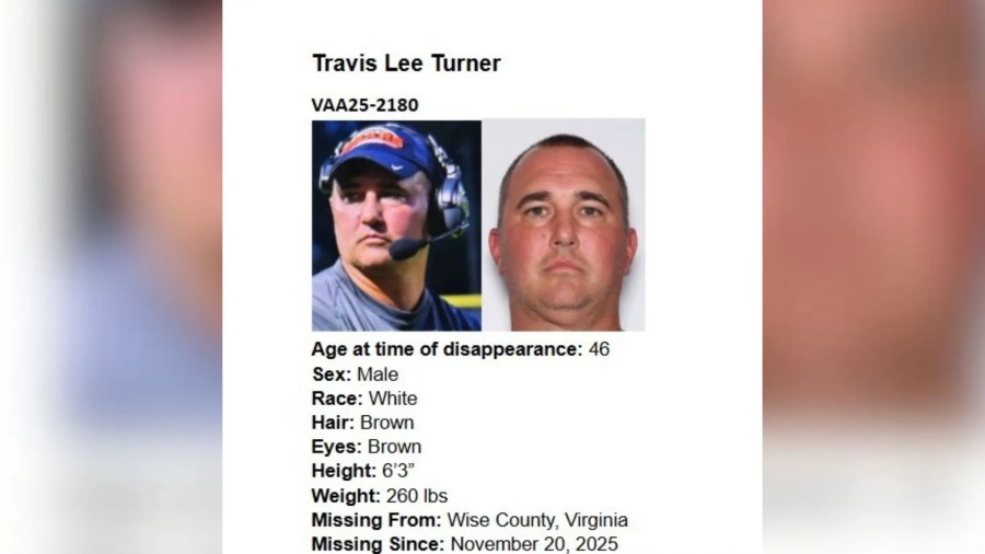 Missing Virginia high school football coach wanted on charges of child pornography