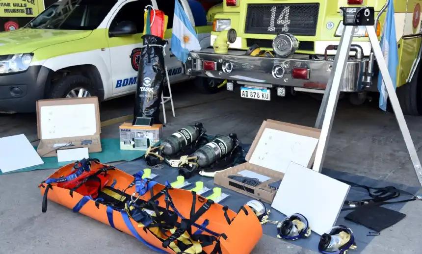 Nuevo equipamiento para Bomberos de Tandil adquirido por el Municipio