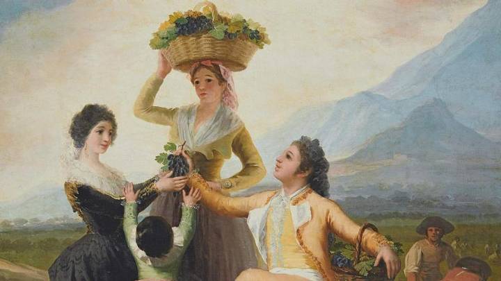 La odisea de los cartones que Goya creó para hacer los tapices de los Príncipes de Asturias: "Es un milagro que se conserven"