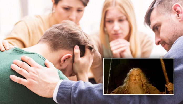 Church Stages Intervention For Pastor's Addiction To 'Lord Of The Rings' Sermon Illustrations
