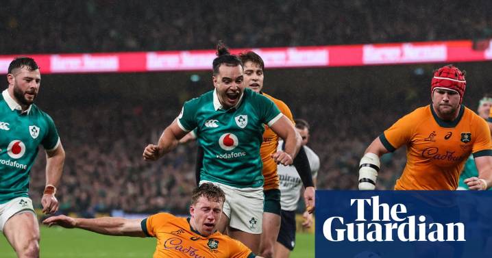 Best Australian player was wearing Irish colours, Wallabies coach says after heavy loss