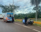 Joven motociclista murió tras despistar en el acceso a Iguazú