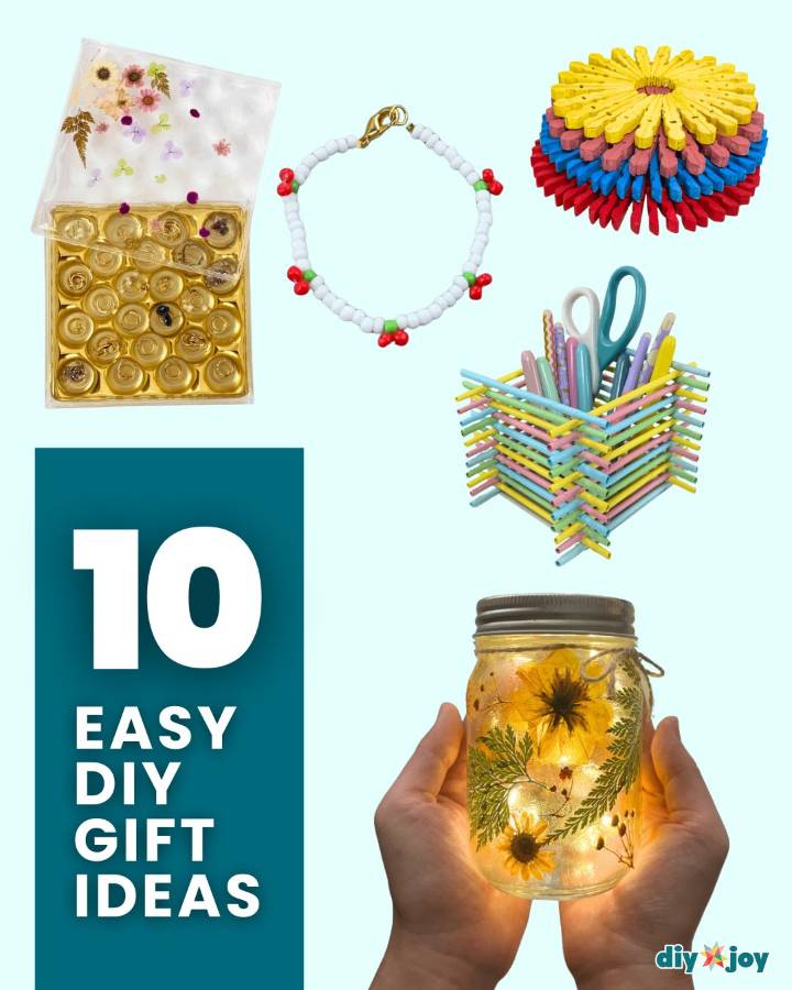 10 Easy & Cheap DIY Christmas Gift Ideas