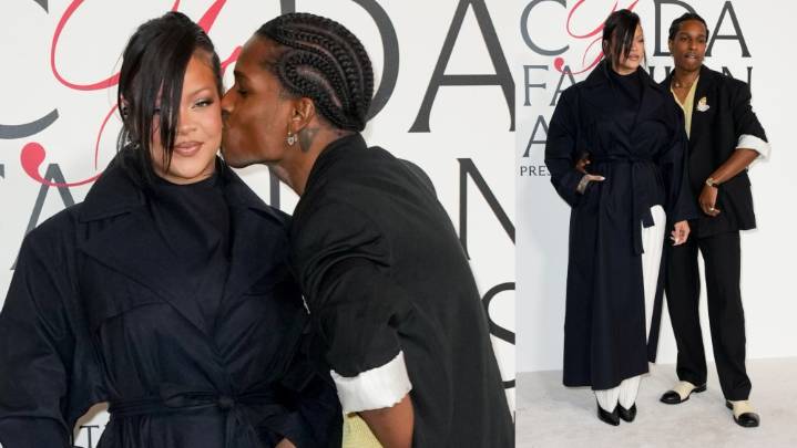 Rihanna & A$AP Rocky Let Their Shoes Do the Talking at CFDA Awards 2025
