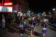 Follow 80 sparkling Jingle Bell floats downtown Grand Haven to tree lightning, caroling