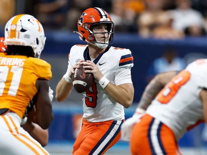 Notre Dame coach hopes to see Angeli on Saturday: ‘I’m always supporting him’