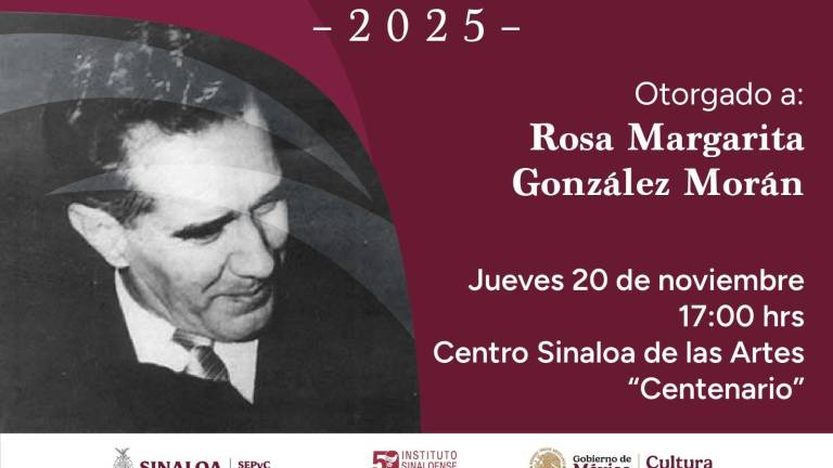 Este jueves Rosa Margarita González recibirá el Premio de Ensayo José C. Valadés 2025