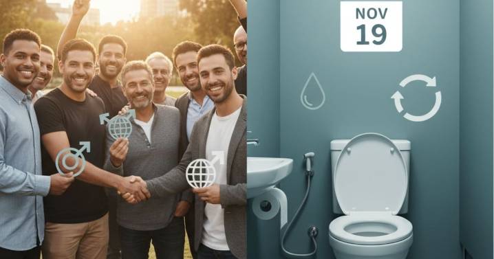 ¿Por qué hoy se habla del Día del Hombre y del Día del Retrete al mismo tiempo?