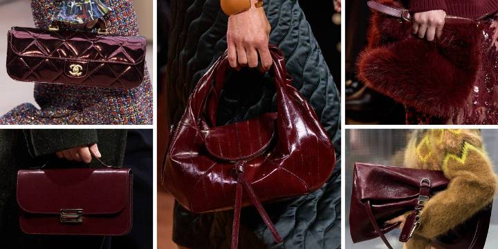 How to Wear the Burgundy Handbag Trend of Fall 2025