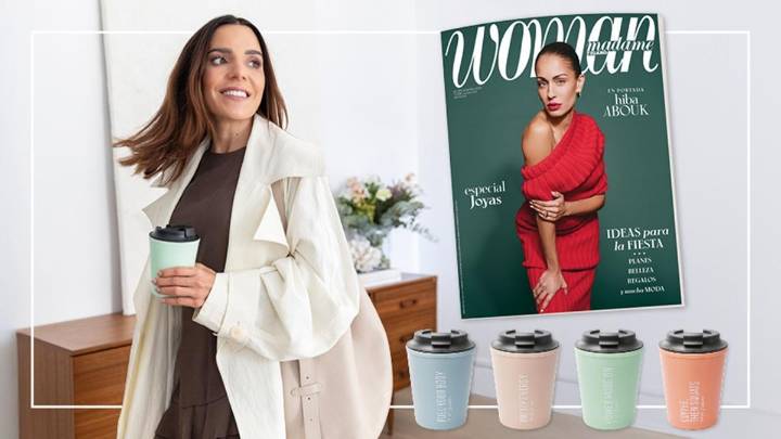 El nuevo número de Woman te regala los vasos termo by Paula Ordovás para acompañarte en cada ‘mood’ del día