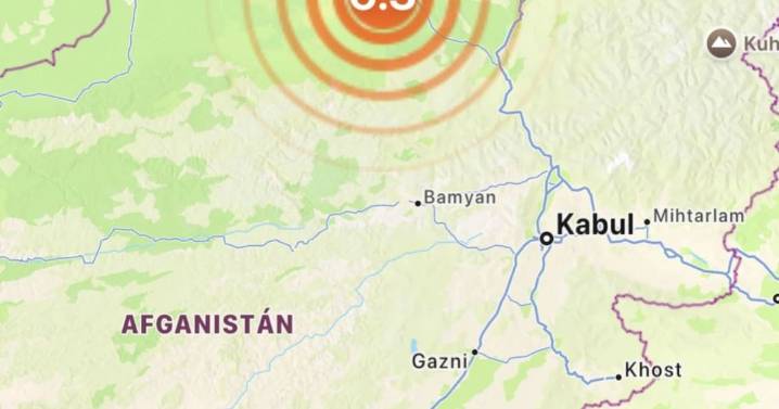 Terremoto de magnitud 6.3 sacude el norte de Afganistán: alerta naranja por posibles cientos de víctimas