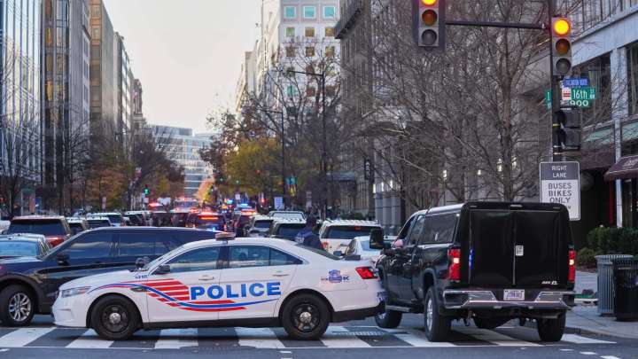 Asesinados dos guardias nacionales en un tiroteo cerca de la Casa Blanca