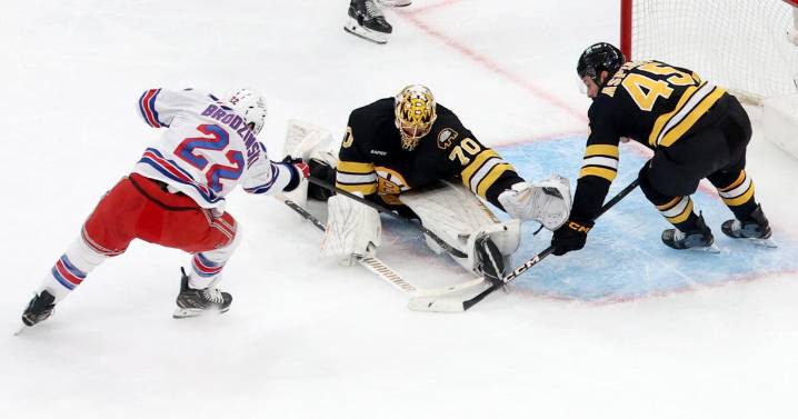 Zibanejad and Panarin help the Rangers knock off the Bruins 6