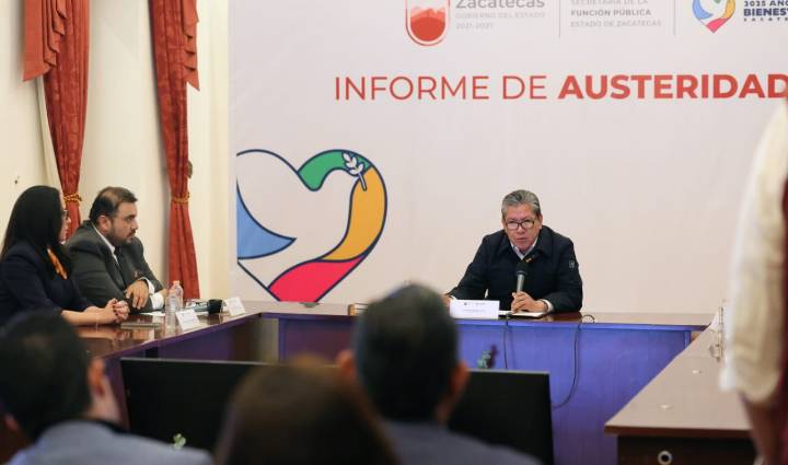 Recibe gobernador Informe de Austeridad 2024