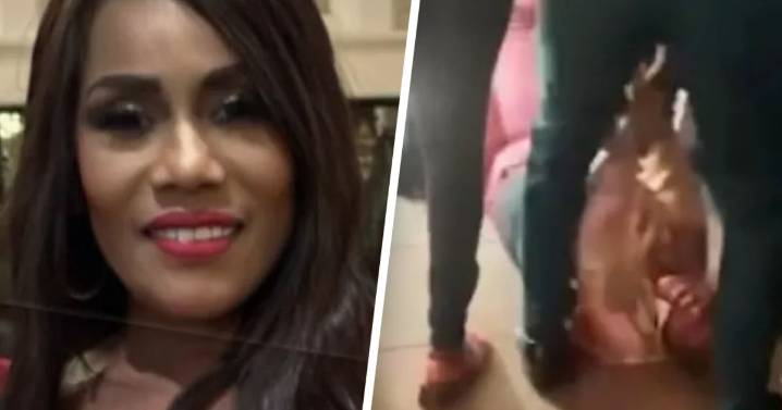 Woman deported from Maryland shown on video being dragged in Ghana