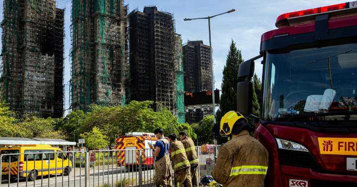 Hong Kong fire that engulfed apartments finally doused as death toll nears 130, search for victims continues