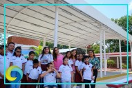 Alumnas y alumnos del CAM “Frida Kahlo” en Bacalar estrenan domo