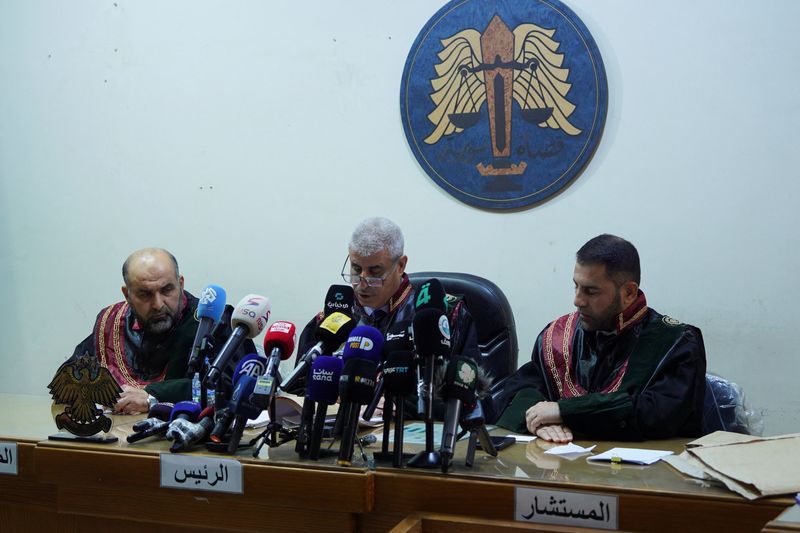 Syria opens first trial over coastal violence after Assad's fall