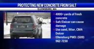 Ellensburg warns against road salt on new sidewalks to prevent damage