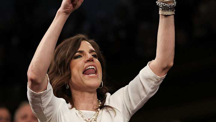 'Swift and severe': MAGA lawmaker says she's suing airport after profane public freakout