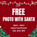 Free Photos with Santa offered Dec. 6 at Harp Commons