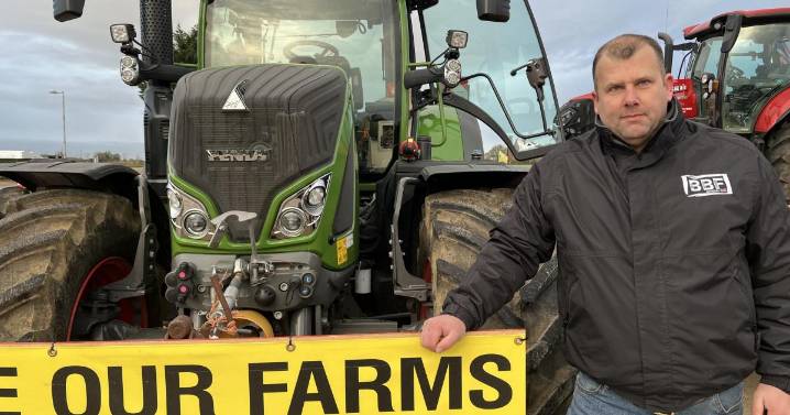 Suffolk farmers take to roads in tractor protest over tax