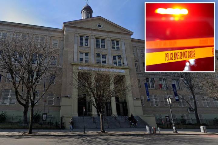 Boy, 17, slashed with scalpel during bloody fight at NYC high school