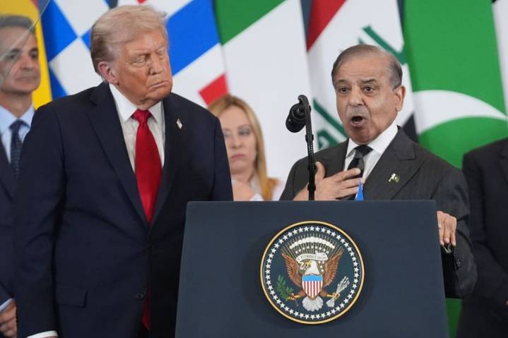 PM Sharif Again Thanks Trump for Mediating Indo