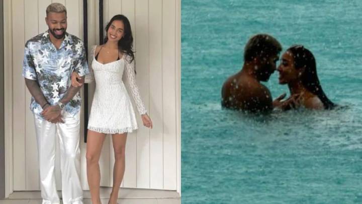 Hardik Pandya, Mahieka Sharma Get Cosy In The Ocean; PDA-Filled Pic Breaks The Internet