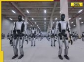 Stunning video shows Chinese humanoid ‘army of robots’ marching in the world’s f