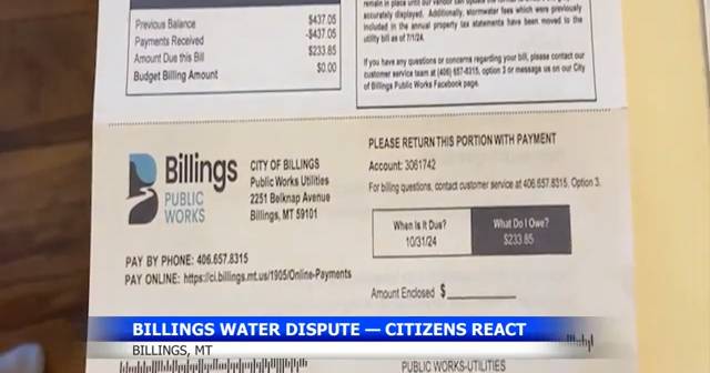 Billings residents continue frustration over water billing issues