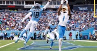 Justin Herbert shakes off a pick-6 as the Chargers beat skidding Titans 27