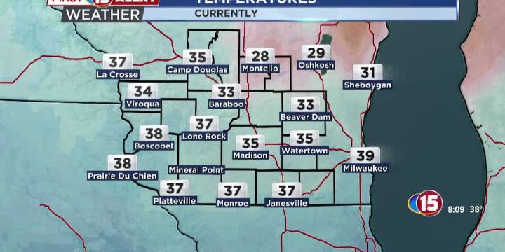 8 p.m. Tuesday- Extended First Alert Weather forecast