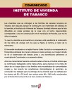 Invitab desmiente versión sobre vivienda dañada